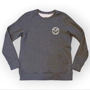 Duluth Trading Co Men's Sweatshirt Gray Kangaroo Pocket Pullover Gorpcore